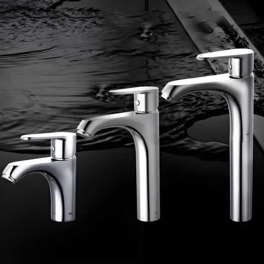 Metallic Silver Modern Touch Faucet