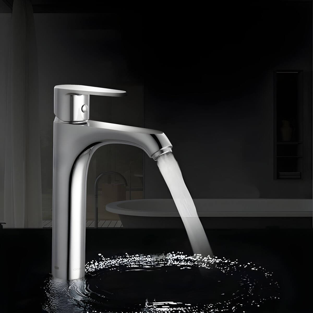 Single Handle Bathroom Sink Faucet