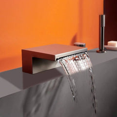 hand shower of bathtub faucet