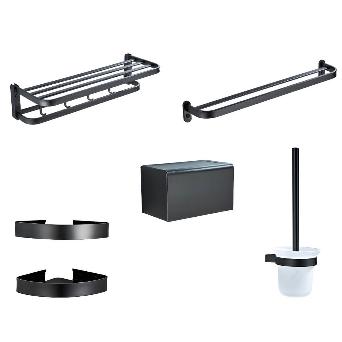 6-Piece Bathroom Hardware Collection