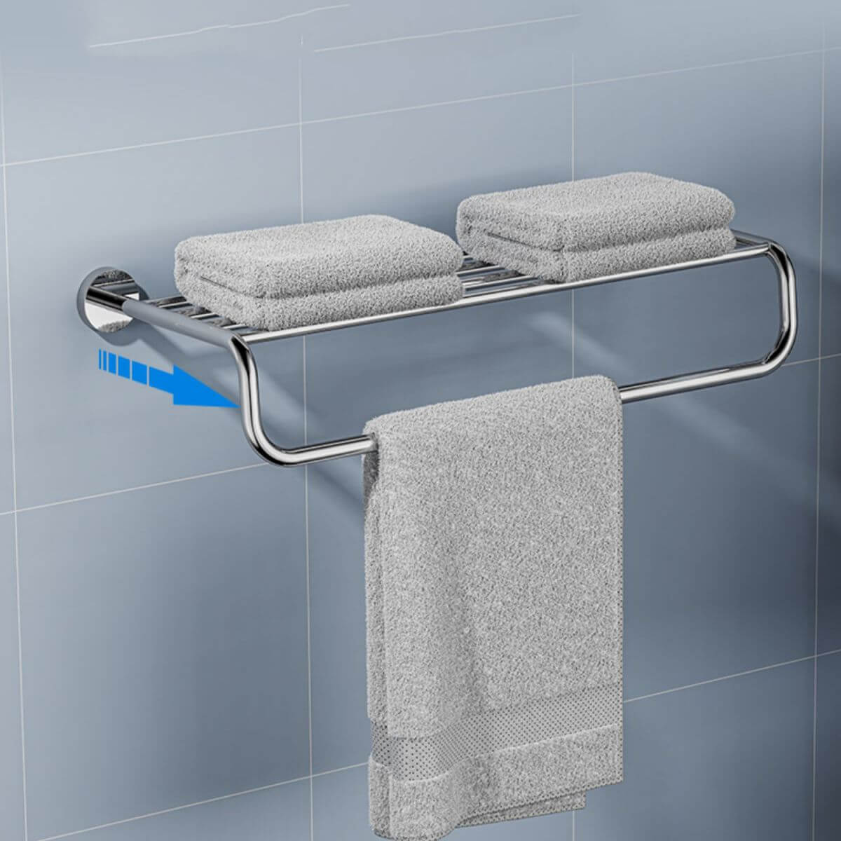 Functional and stylish towel bar