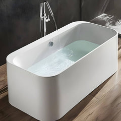 Gooseneck design bathtub faucet