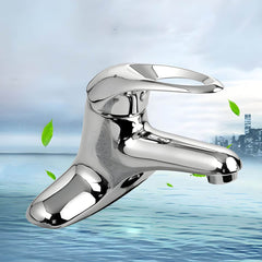 vessel sink faucet with deck plate