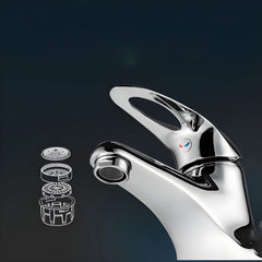 stylish faucet for vessel sinks