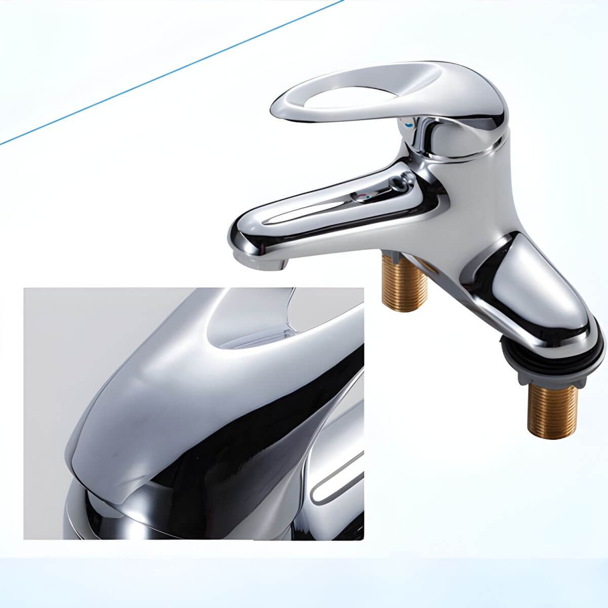 easy to use lever handle sink faucet