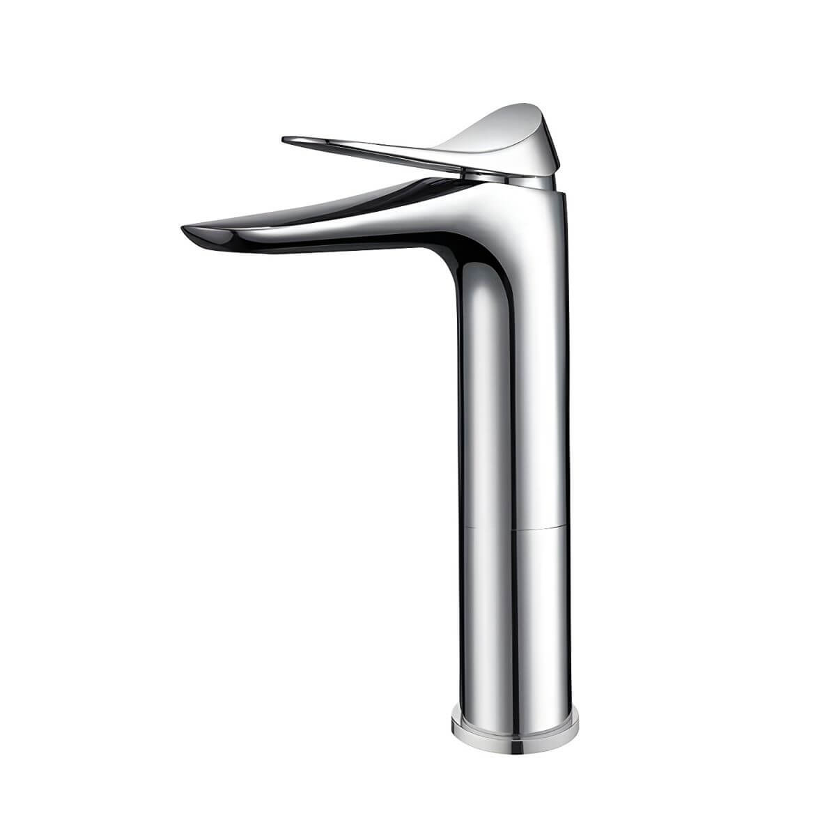 White-Gold Touch Faucet for Elegant Spaces