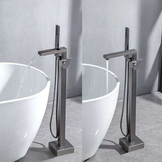 modern copper bathtub faucet design