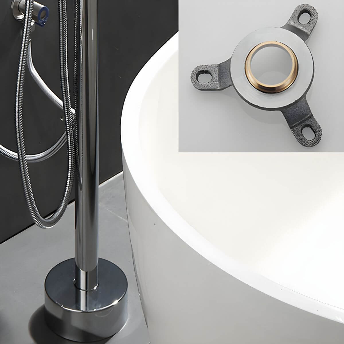 free standing bathtub faucet installation