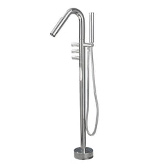 luxury bathtub faucet with hand shower