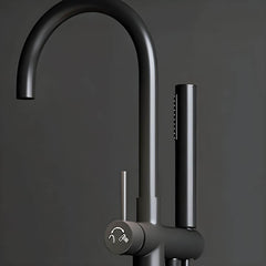 Hand Shower Included with Bathtub Faucet