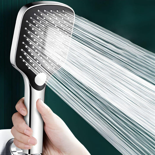 modern handheld shower head with adjustable spray