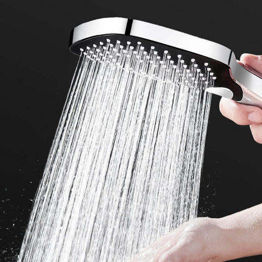 rectangle shaped handheld shower head