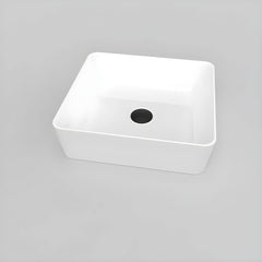 Rectangular Vessel Sink on Countertop