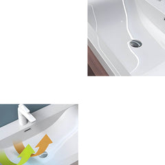 Stylish Sink with Overflow Feature