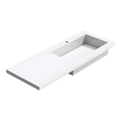 Matte White Engineered Stone Sink