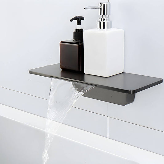 Modern Wall-Mounted Bathtub Spout Grey