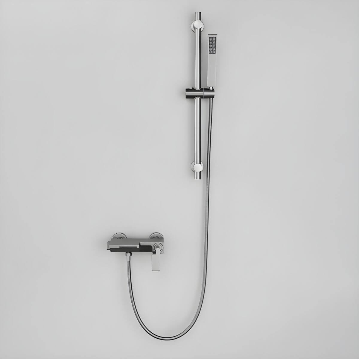 Hand shower included with bathtub spout