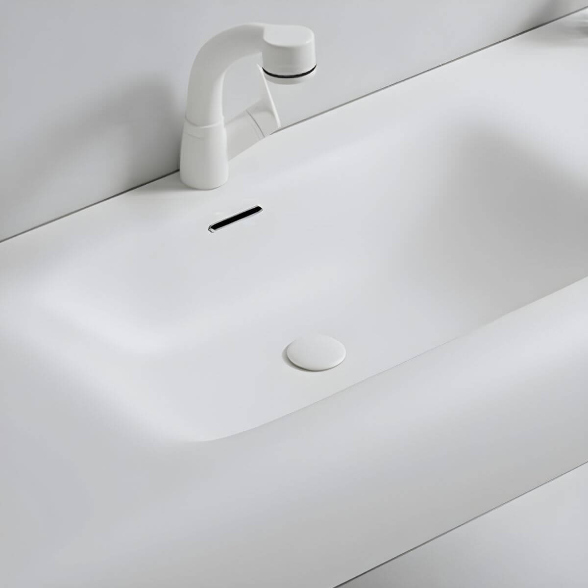 Stylish wall-mounted sink