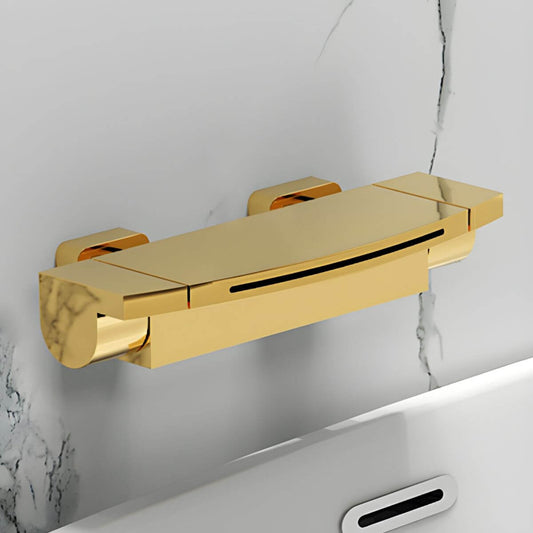 sleek contemporary faucet with single handle