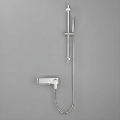 contemporary wall-mounted bathtub faucet