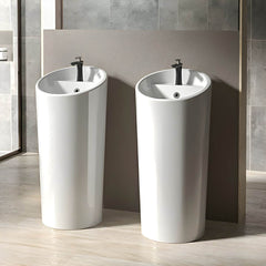 elegant bathroom pedestal sink