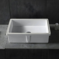 Contemporary ceramic sink design