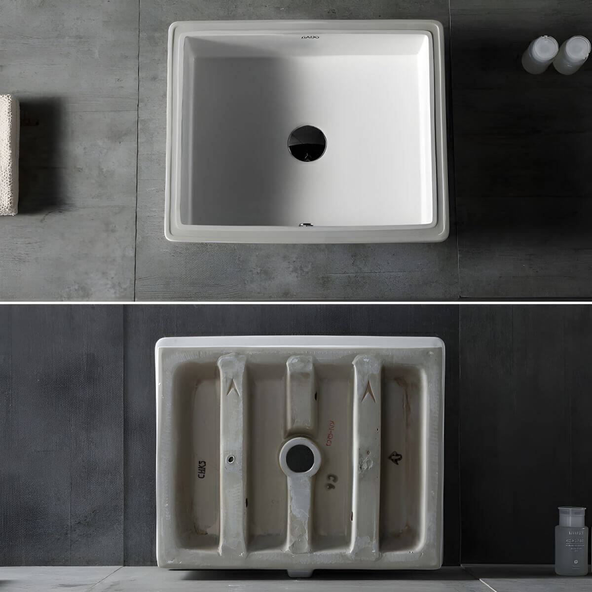 High-quality ceramic bathroom sink