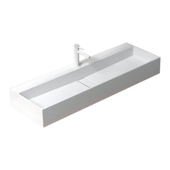 Fade resistant engineered stone sink