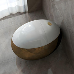 Round bowl shape of the bidet