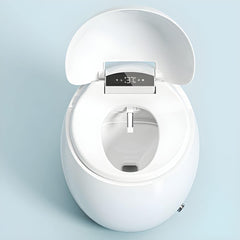 Comfortable heated seat on bidet