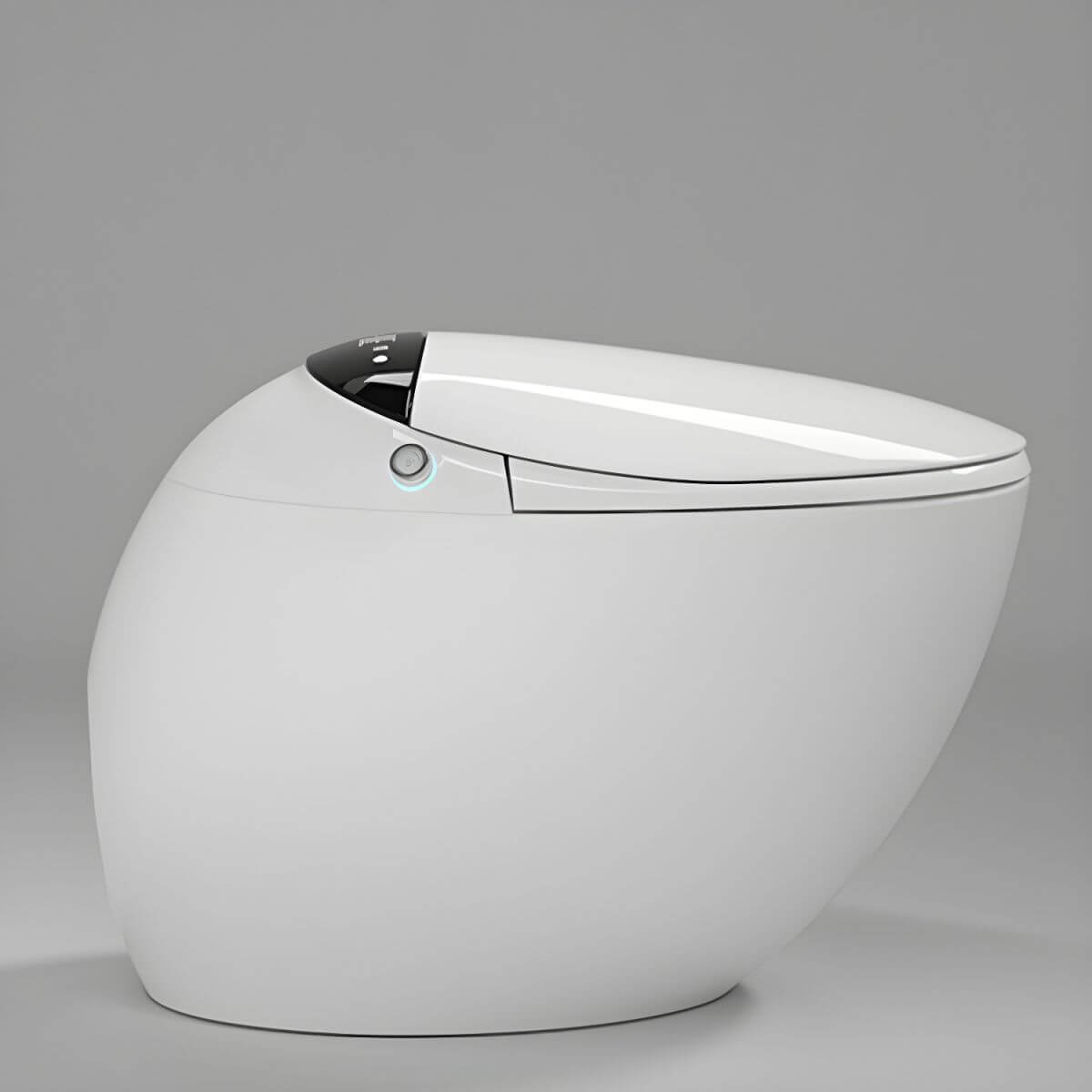 Round bidet with contemporary design