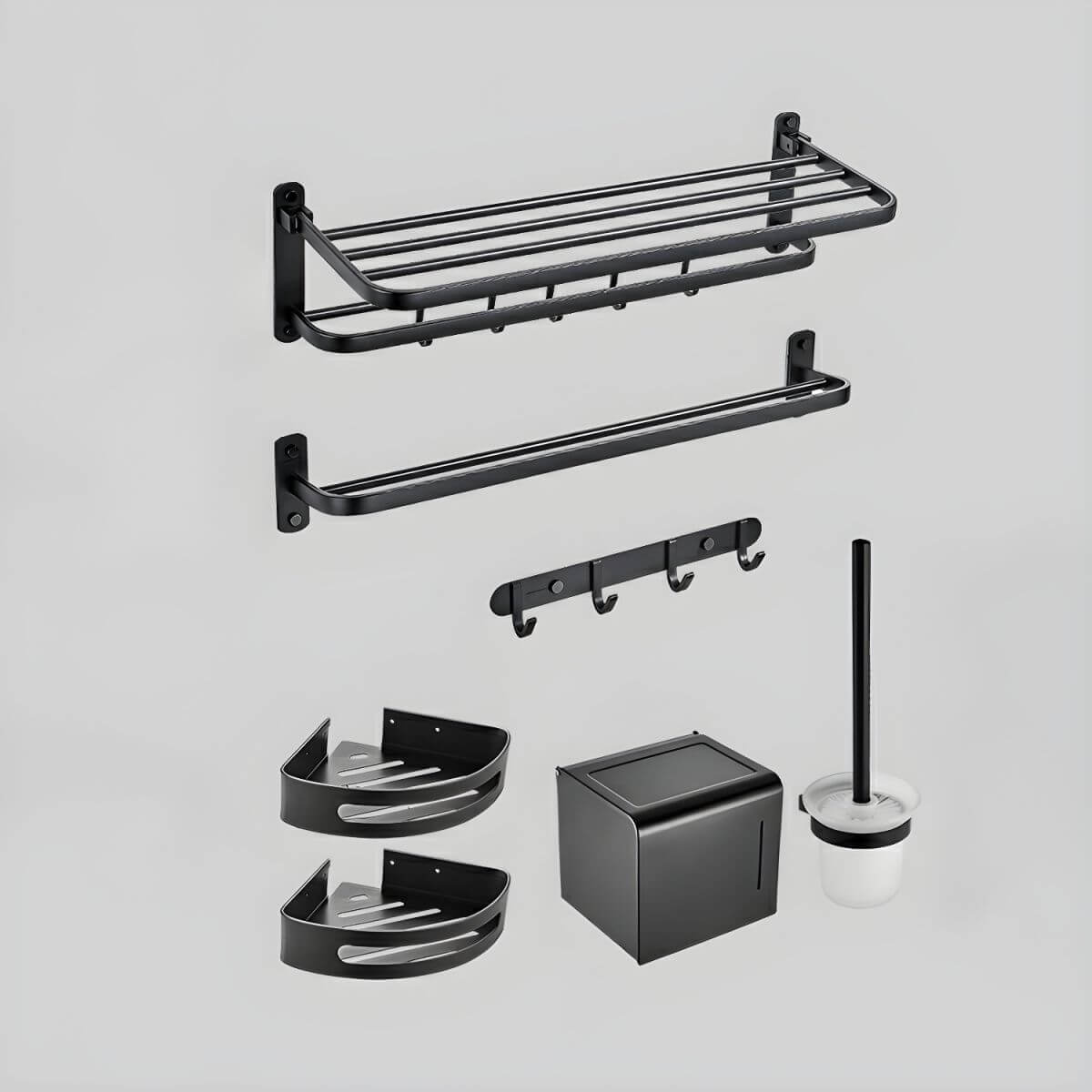 Versatile Bathroom Accessories Set