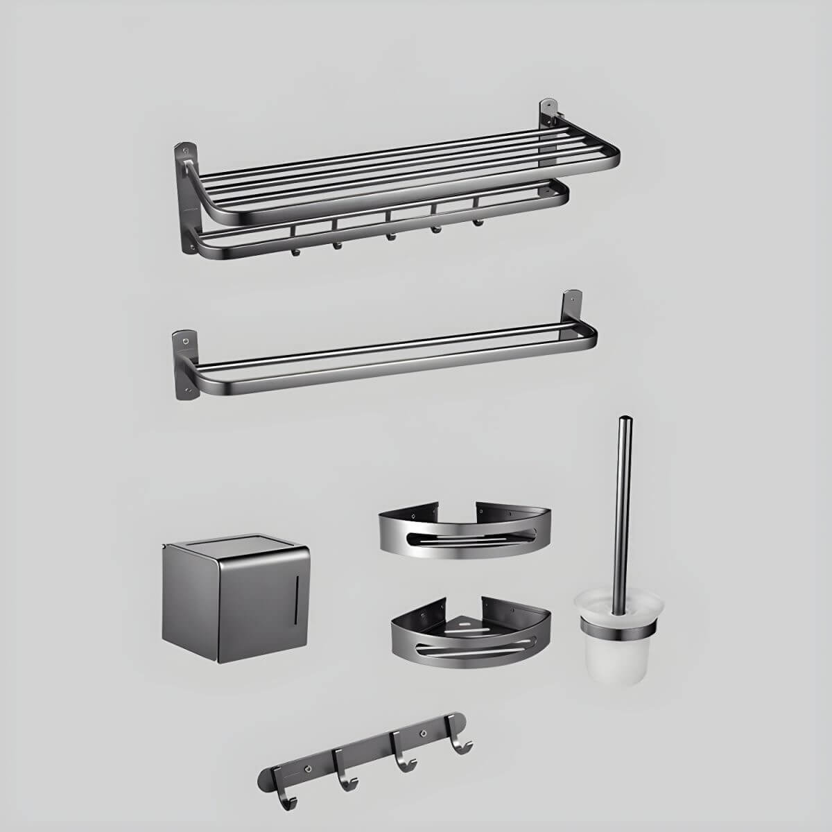 Metal Bath Shelf Display