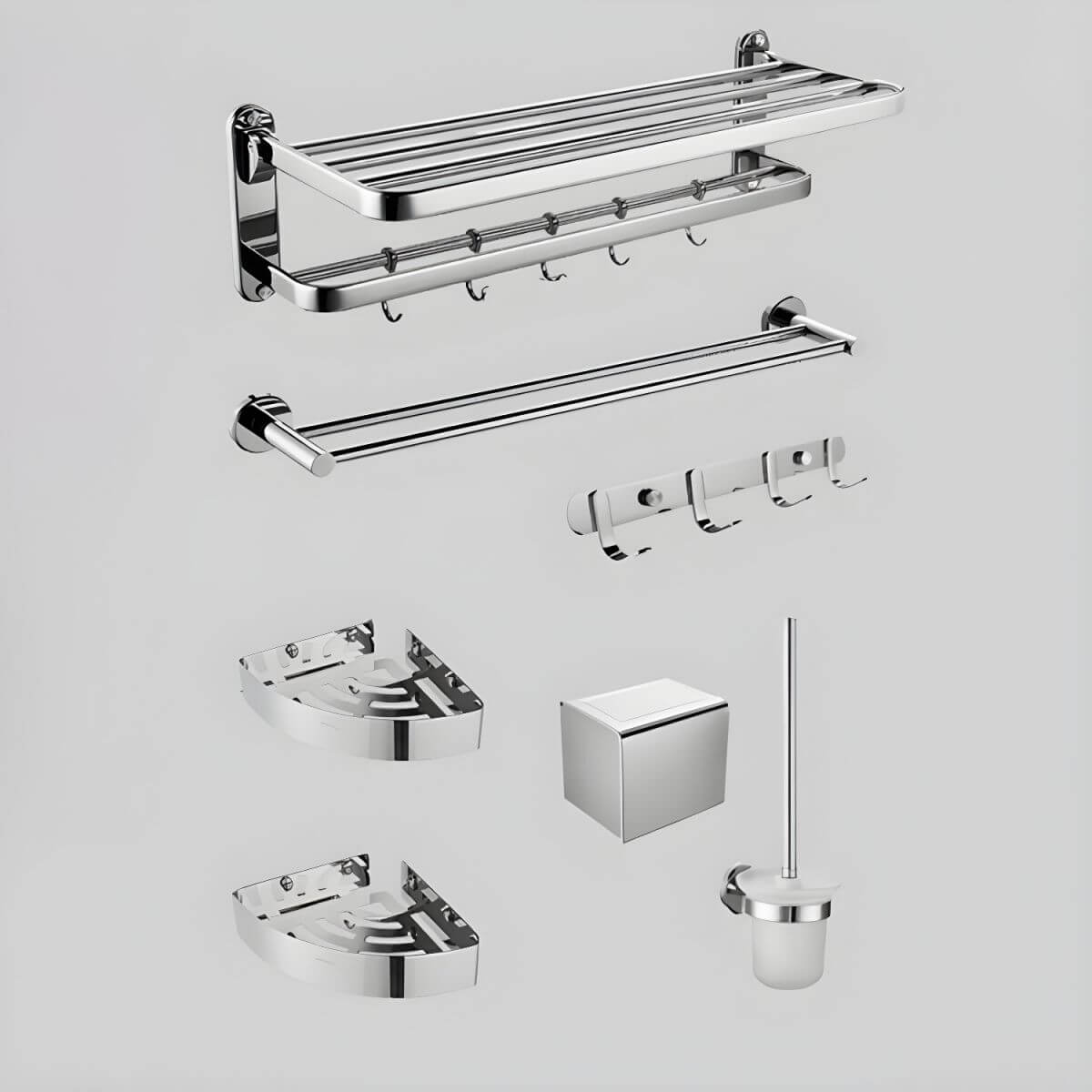 Easy Install Bathroom Hardware