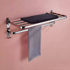 Metal Bath Shelf with Toilet Paper Holder