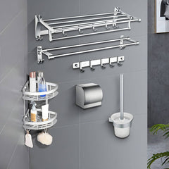 Understated Non-Glossy Bathroom Accessories