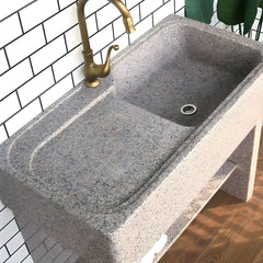 Sophisticated Marble Sink Elevating Bathroom Aesthetics