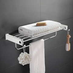 Mounting hardware included with bathroom accessories