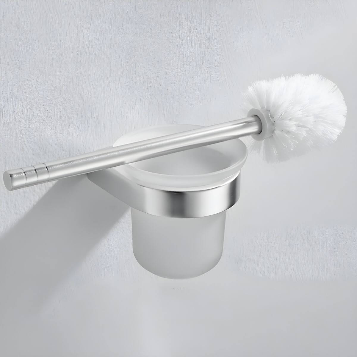 Silver Gloss Finish Bath Accessories