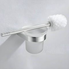 Silver Gloss Finish Bath Accessories