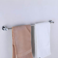 Stylish combination of towel rack and toilet paper holder