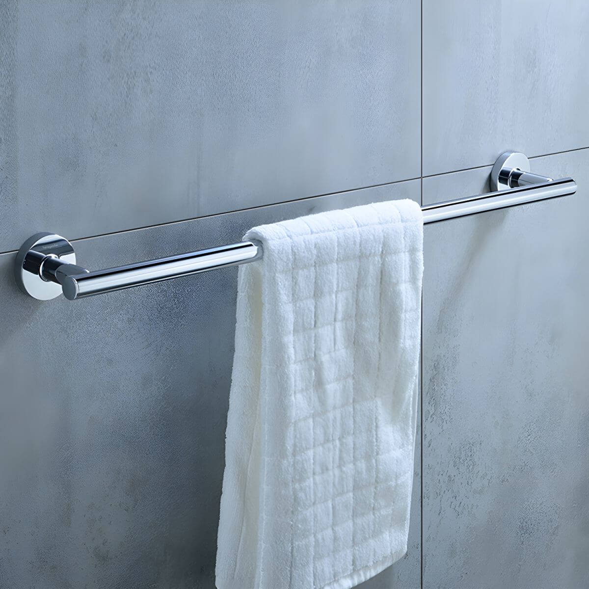 Stylish towel bar for bathroom