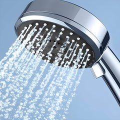 Handheld shower head with adjustable spray pattern