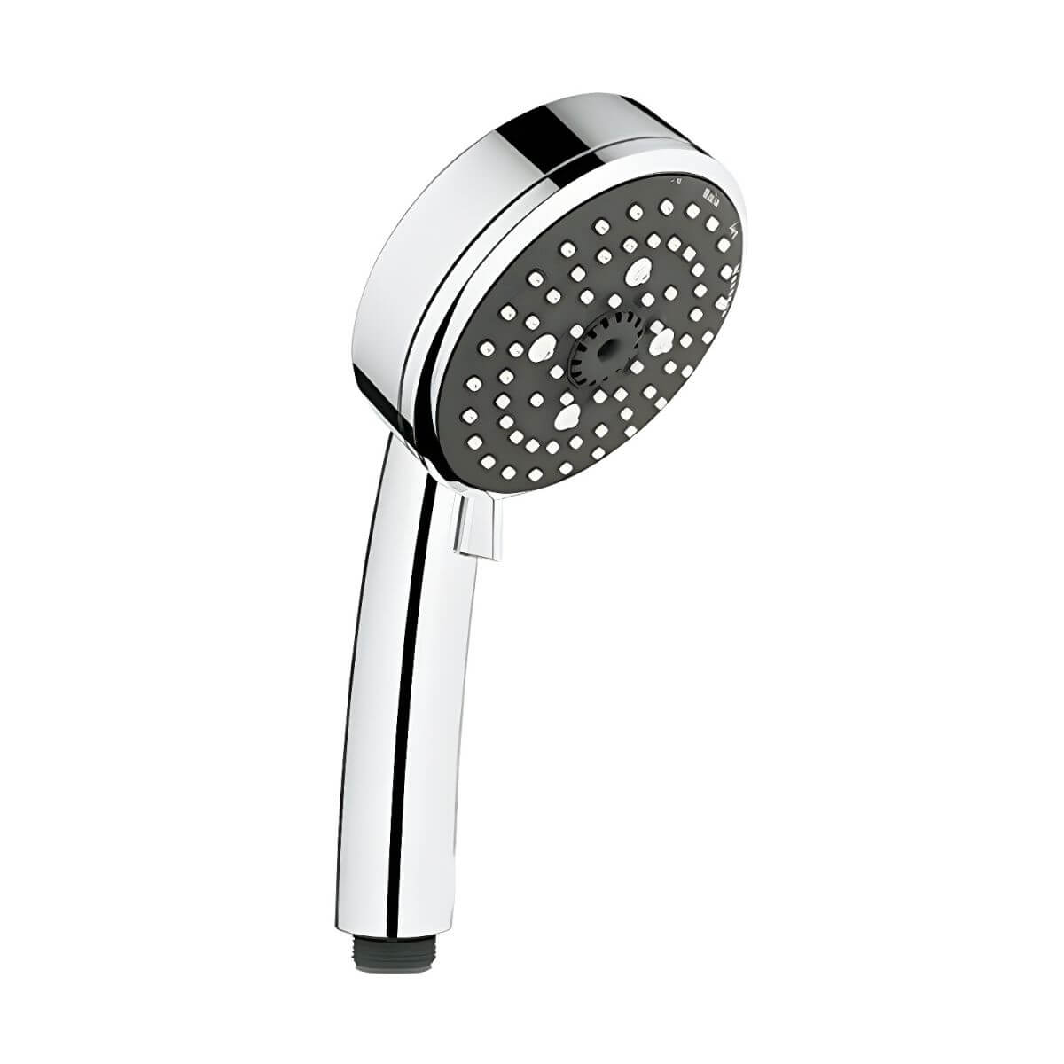 Shower head with four spray options