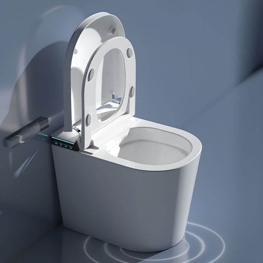 Stain-Resistant Elongated Bidet with Heated Seat