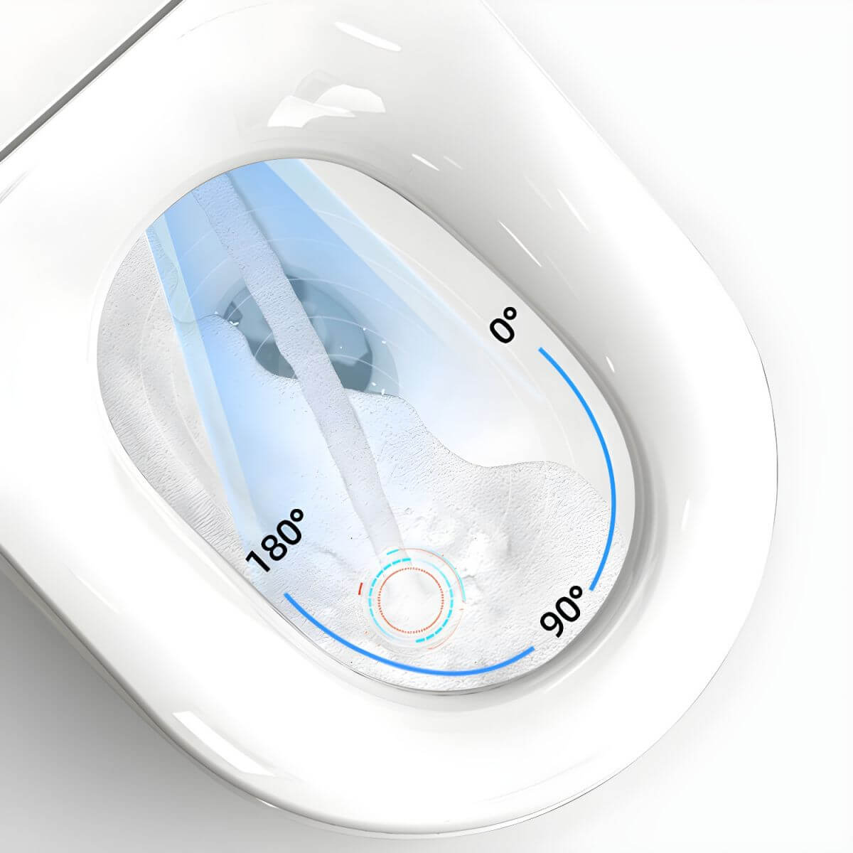 Stain-Resistant Surface of Floor-Mount Bidet