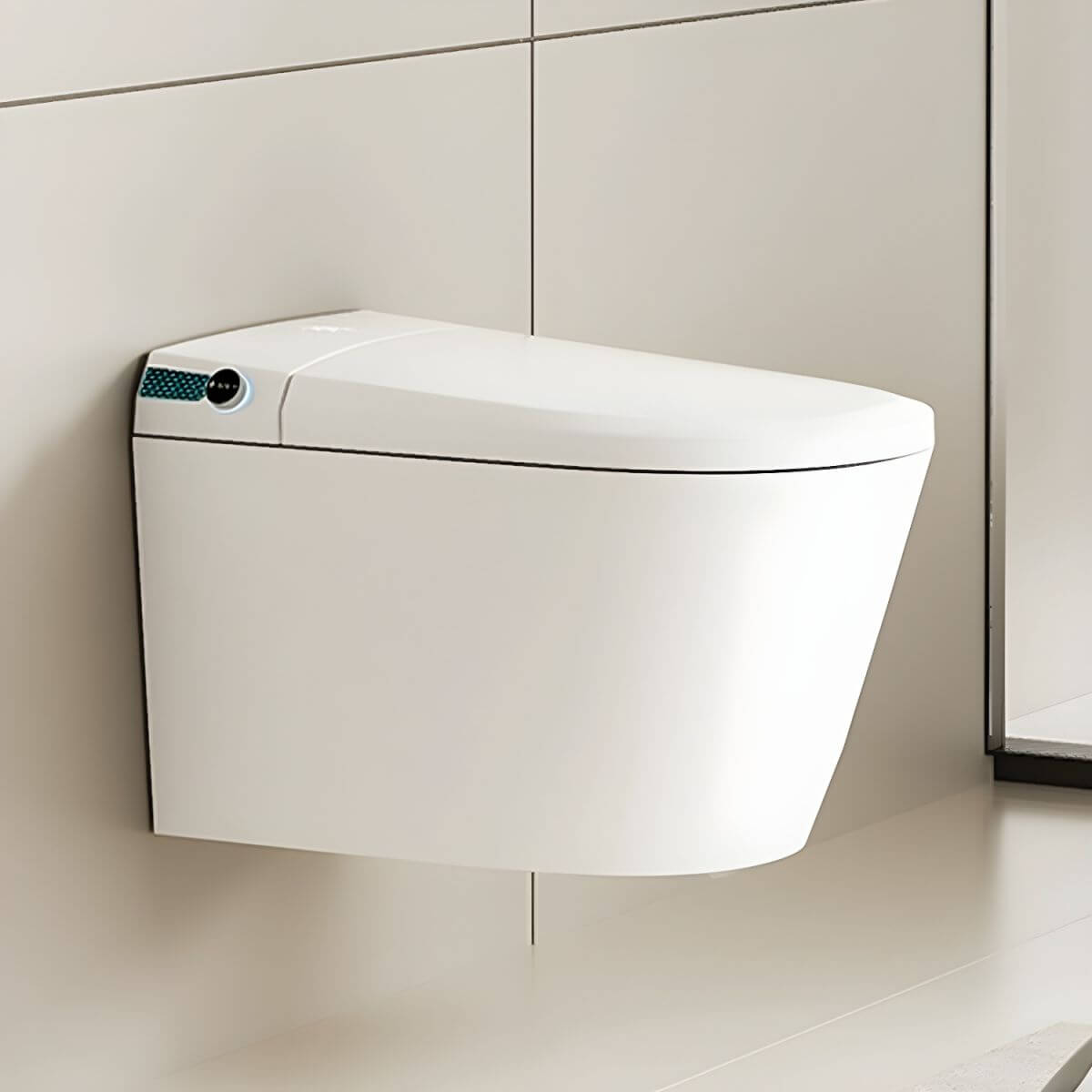 Stylish round bidet for upscale bathroom decor