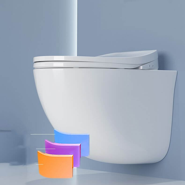 Improved hygiene with wall mount bidet