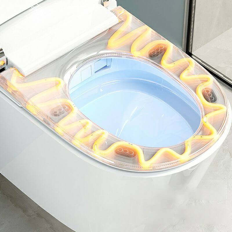 Modern Bathroom Features Heated Bidet Seat