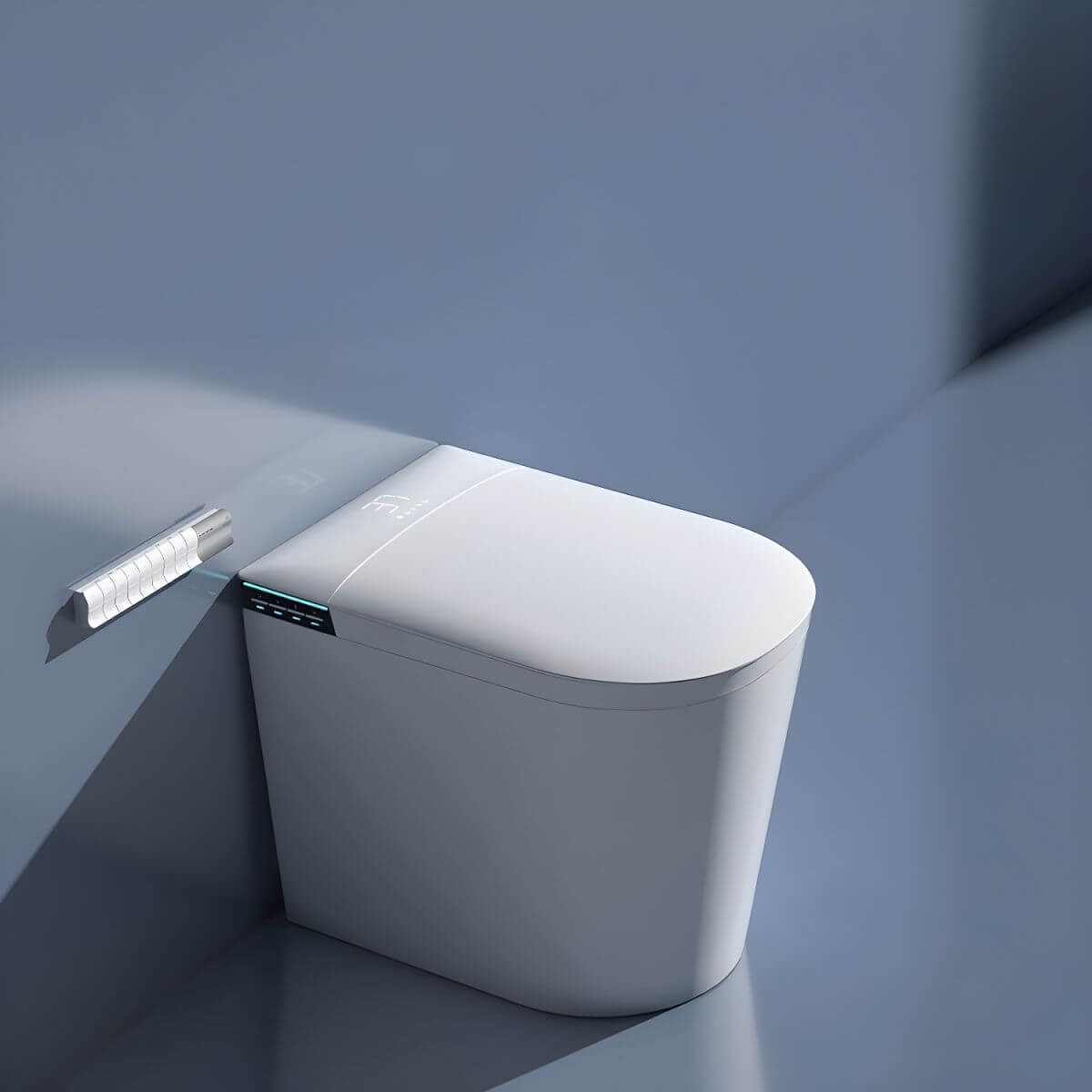 Elongated bowl shape of the bidet